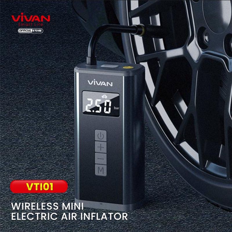 Vivan VTI01 Pompa Ban Elektrik 5200mAh