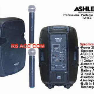 PROMO.. Murah     Speaker Portable wireless meeting Ashley PA 15 E   15 inch