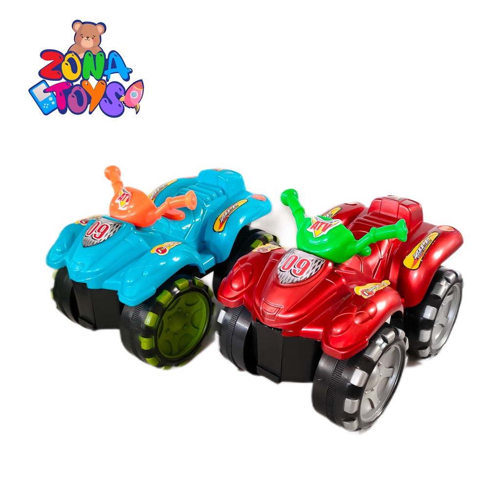 Mainan Anak Motor ATV Off Road Dorong Pull Back