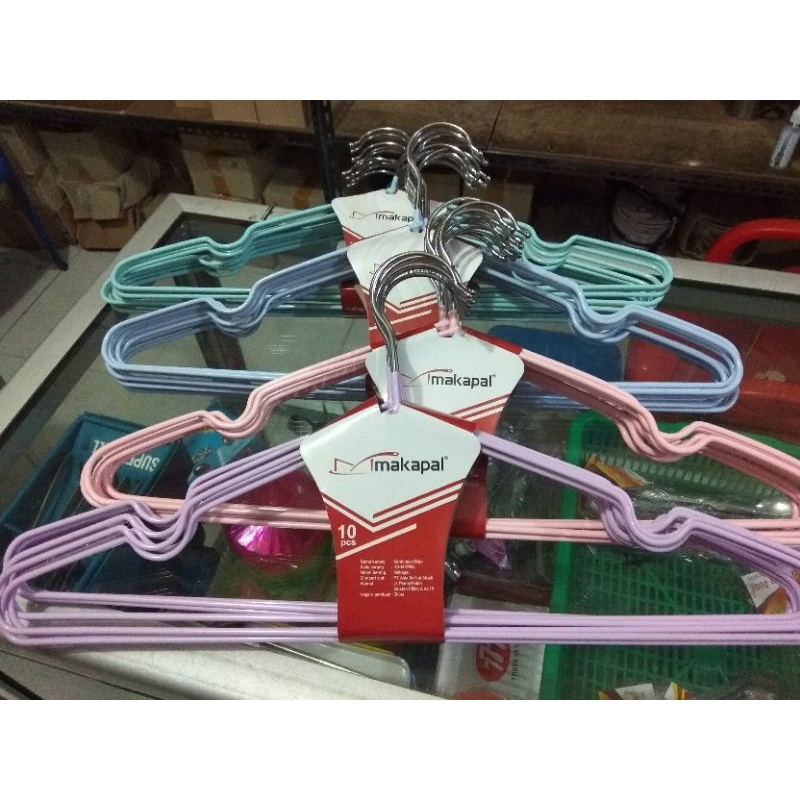 Hanger / Gantungan Baju Stainless Makapal / Voland