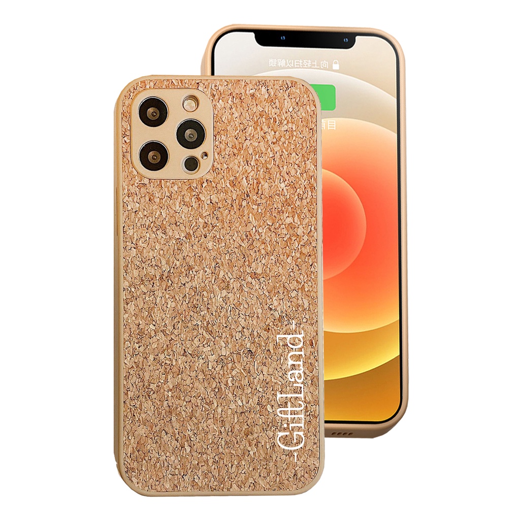 Case Bahan Kayu Tahan Banting 360 Derajat Untuk iPhone°Casing Pelindung Dengan Bahan Kayu Dan Gambar Motif Untuk iPhone 12 / 13