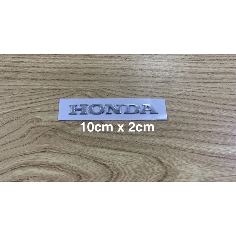 EMBLEM 3D HONDA 10cm x 2cm