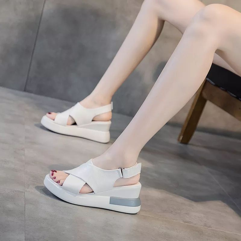 DS Sandal Wedges Wanita Korea Arumi DL13