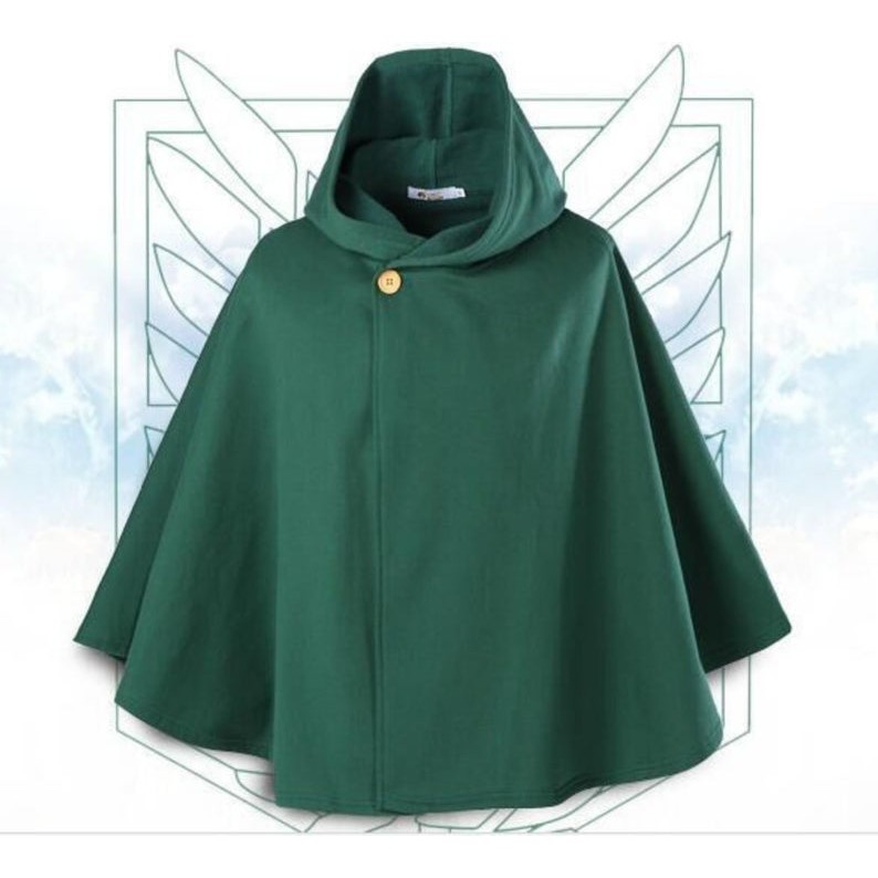 Jubah Attack On Titan Hoodie (Shingeki No Kyojin) Terbaru Terlaris UNISEX