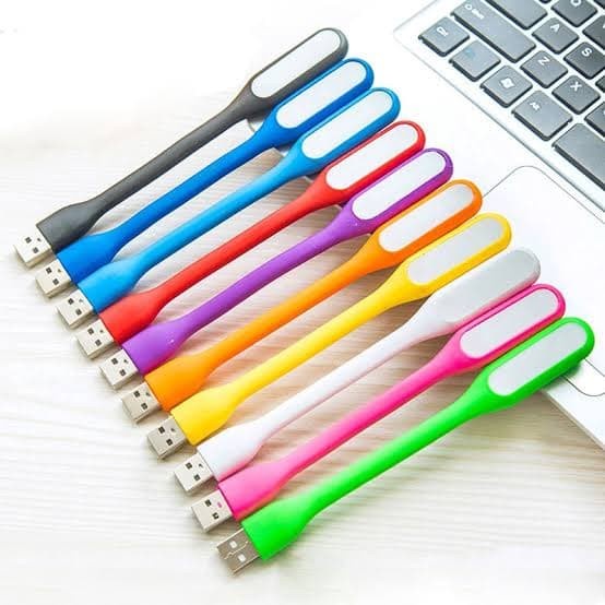 Lampu USB LED Portable Flexible Stik Lamp Stick Lampu Baca Sikat Gigi