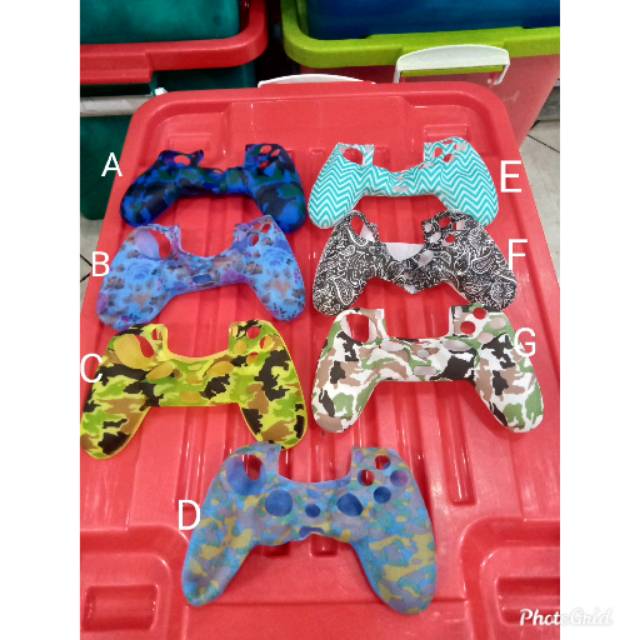 Silikon Stik Ps4 Silicone Stik Ps4 Corak Warna Duo Tone