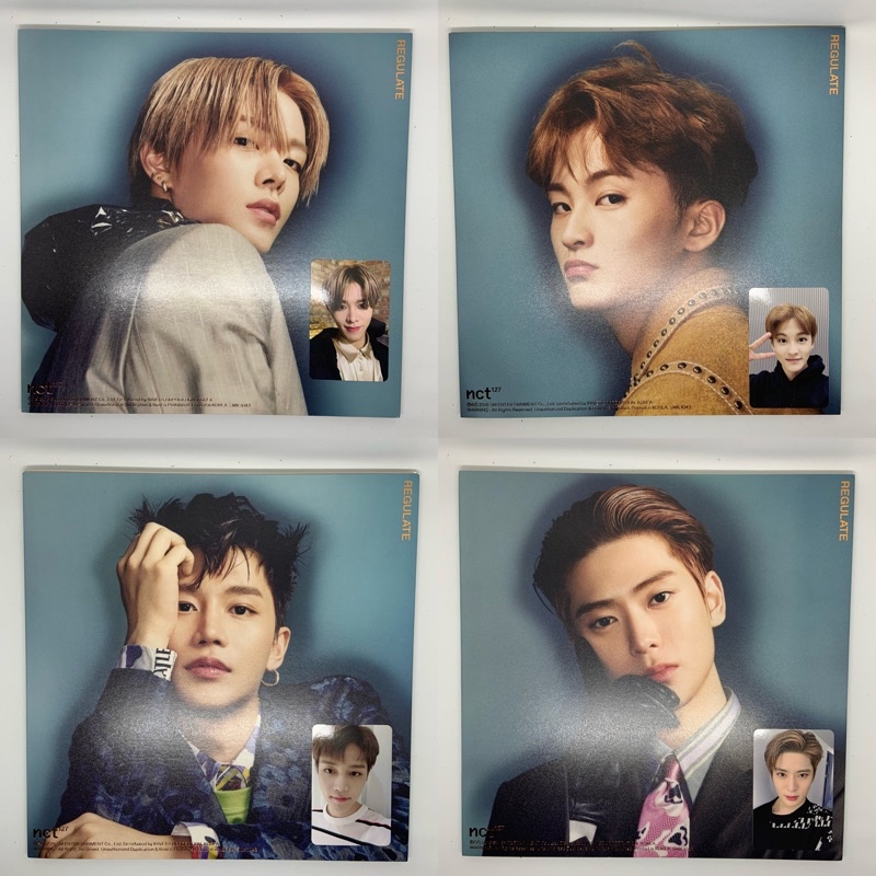 NCT 127 - REGULATE FULLSET MEMBER SET [ YUTA MARK TAEIL JAEHYUN ]