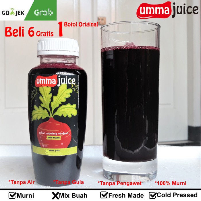

(BISA COD) Jus Buah Bit Murni - Beet Bitroot Beetroot - 500 ml