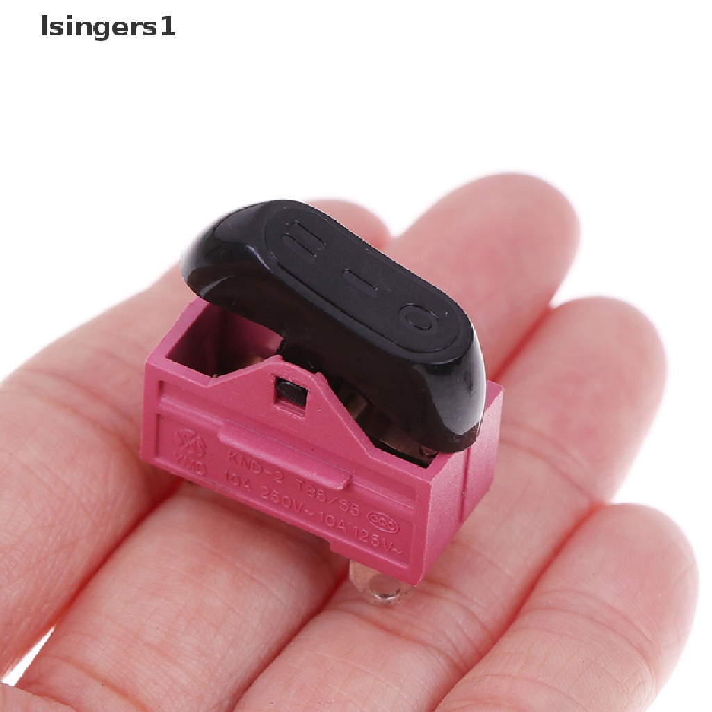 (lsingers1) Saklar Rocker switch OFF-ON Hair dryer 3 Posisi Untuk Perahu