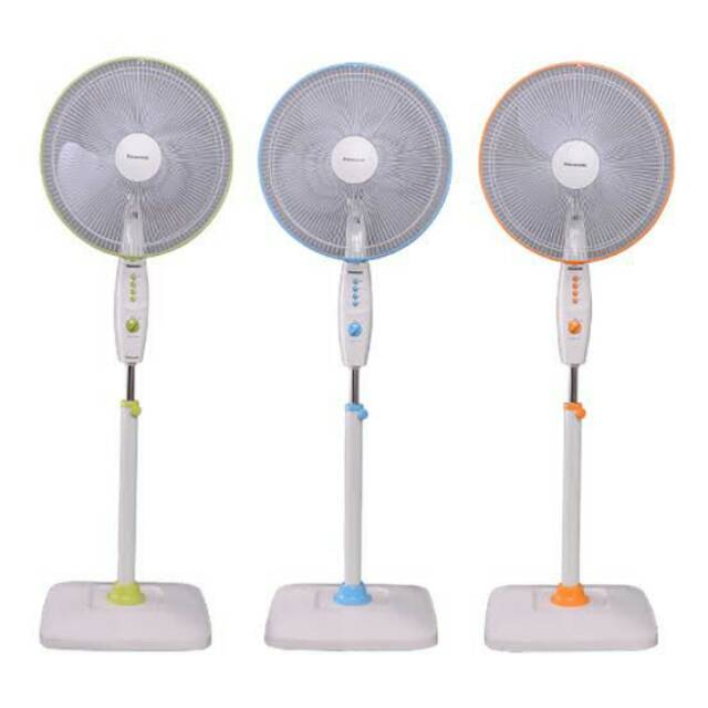 Panasonic Stand Fan Roda Timer ES404 Kipas Angin Berdiri Ori dan Baru