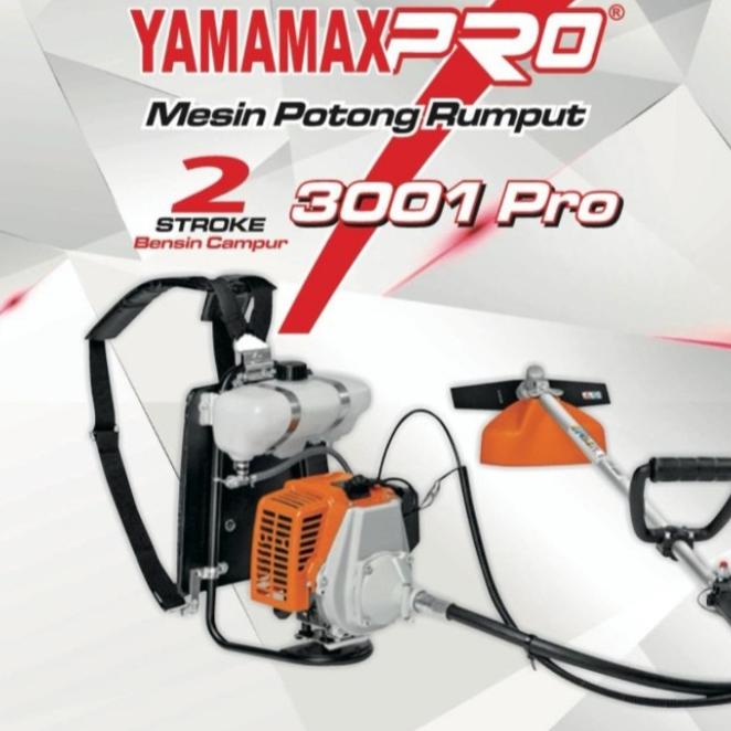 Mesin Potong Rumput Gendong 2 Tak Yamamax Pro 3001 Pro