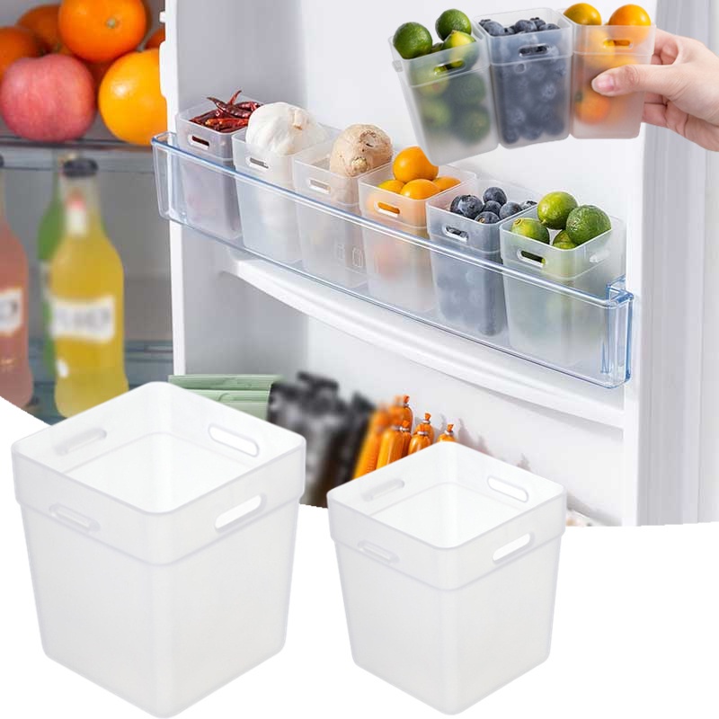 Kotak Penyimpanan Buah Model Jepret Tebal Untuk Pintu Kulkas