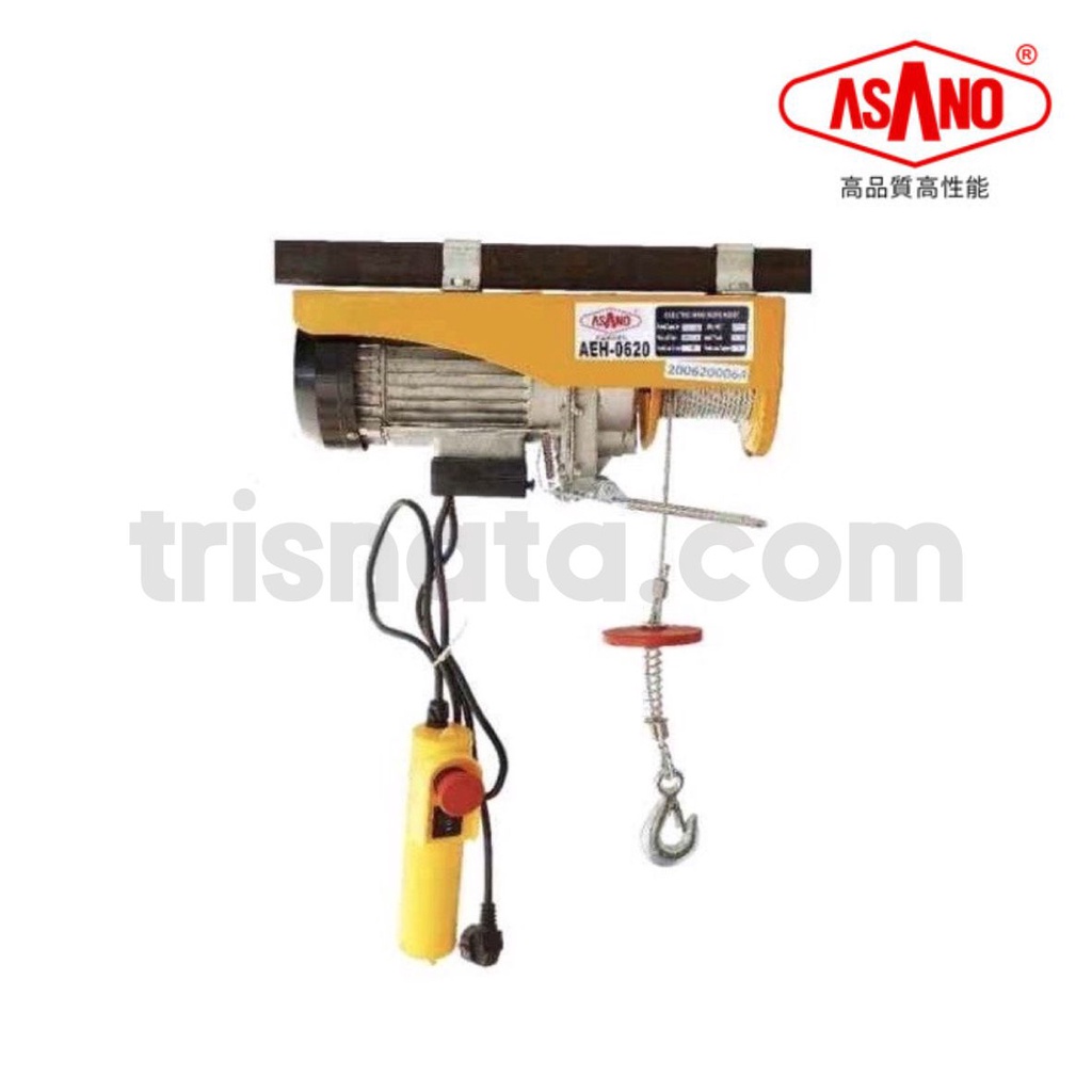 ASANO ELECTRIC HOIST KATROL ELEKTRIK  AEH-0620 600 KG - 20 METER