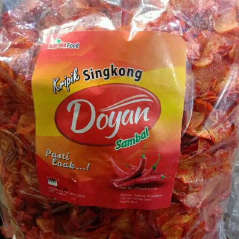 

KERIPIK SINGKONG BALADO PEDAS 1 KG