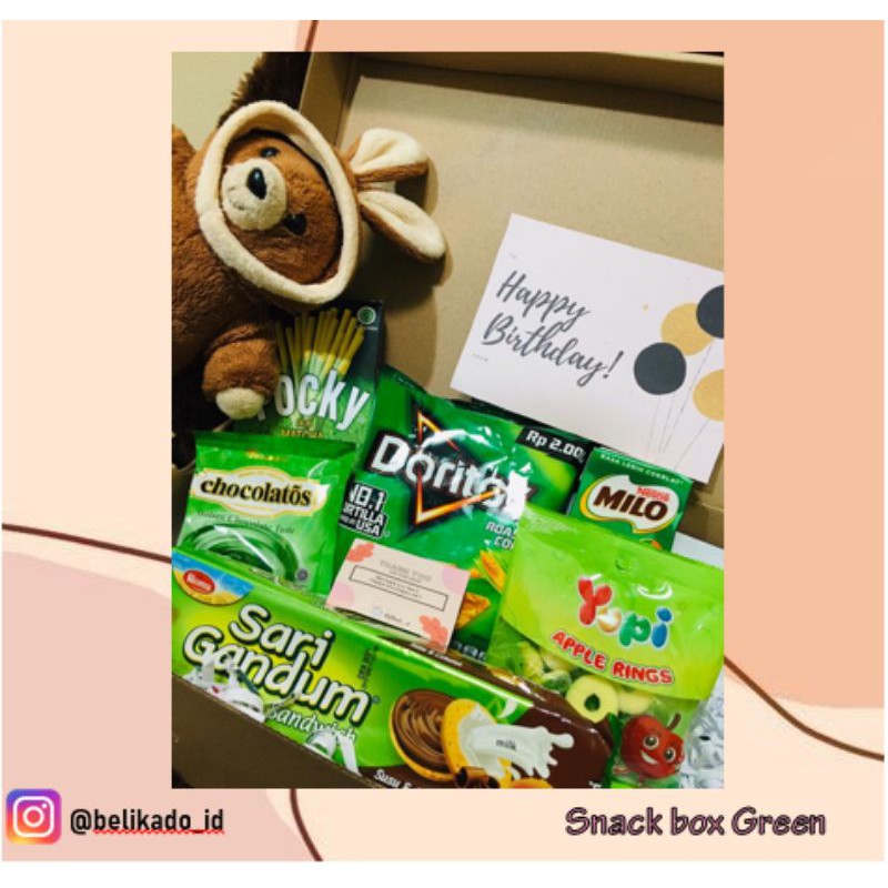 

Snack Box Green