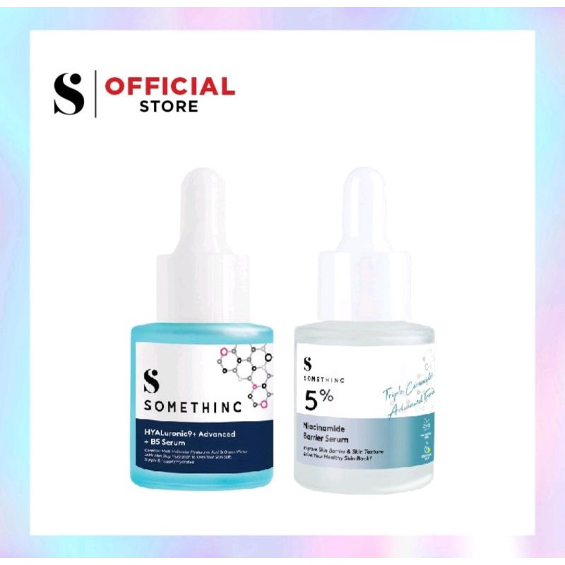 SOMETHINC Repair Your Skinbarrier Bundle (5% Niacinamide Barrier + Hyaluronic9+ Advanced + B5 Serum)