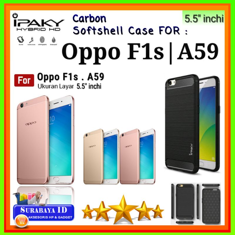 Casing Case Oppo F1s (5.5"inchi) | Soft Case iPaky OPPO F1s (2016)