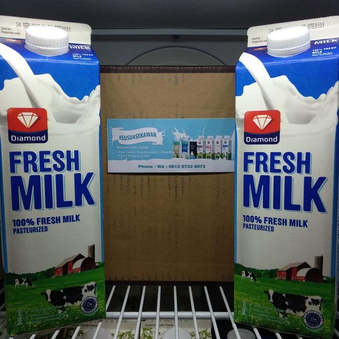 

BAYAR DITEMPAT Susu Fresh Milk Diamond Plain 946ml