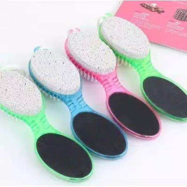 ST-309 Alat Gosok Kaki Alat Perawatan Menghaluskan Tumit Kaki / 4 Step Pedicure Brush