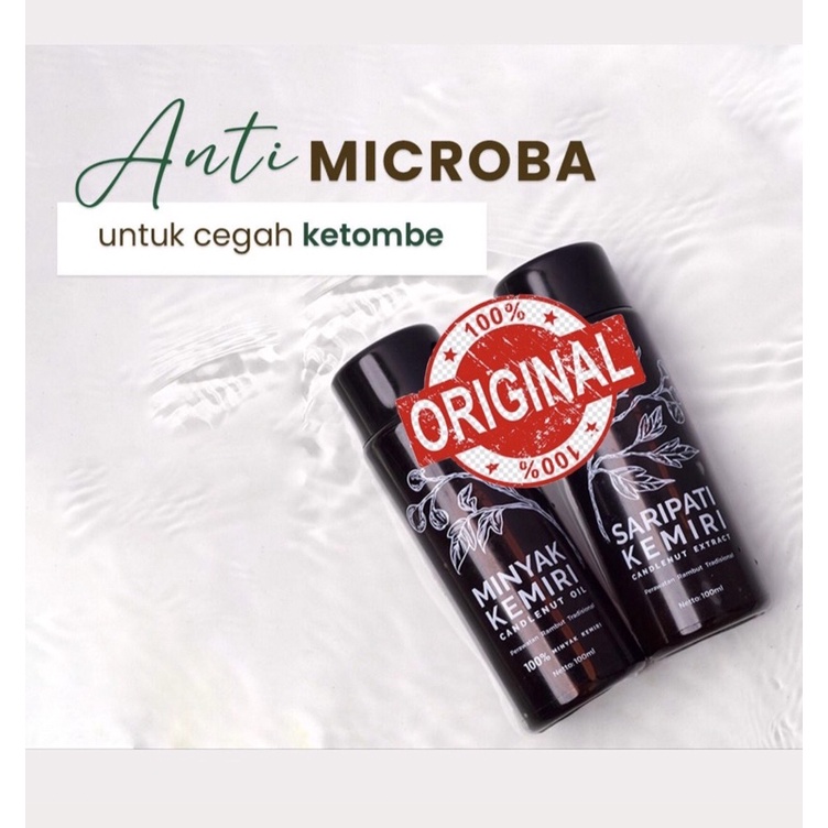 MINYAK KEMIRI SARIPATI ORIGINAL RORO MENDUT
