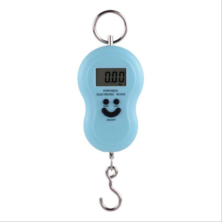 TP 50kg 10gr Timbangan Gantung Mini Digital Scale Travel Portable Smile - MURAH