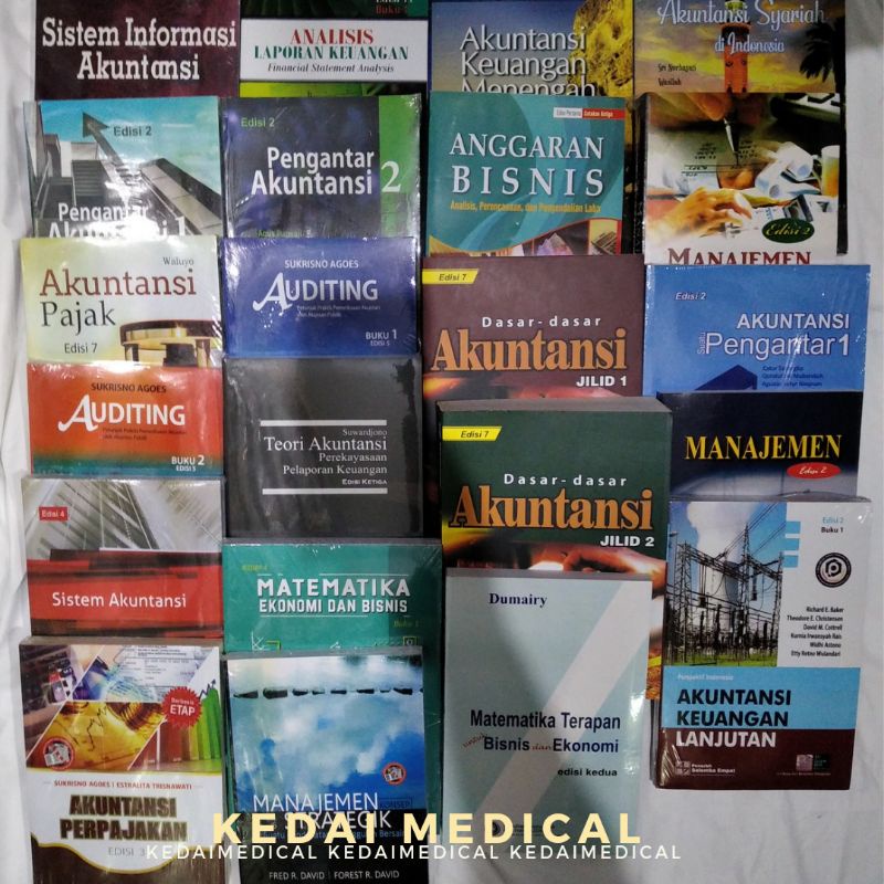 PROMO BUKU AKUNTANSI MANAJEMEN RECOMMENDED SEMESTER AWAL BEBAS PILIH VARIAN