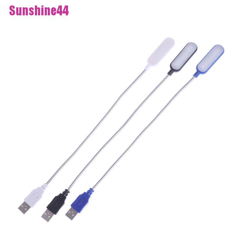 (Sunshine44) Lampu LED Mini USB Flexible Terang Portable Untuk Notebook / PC / Komputer