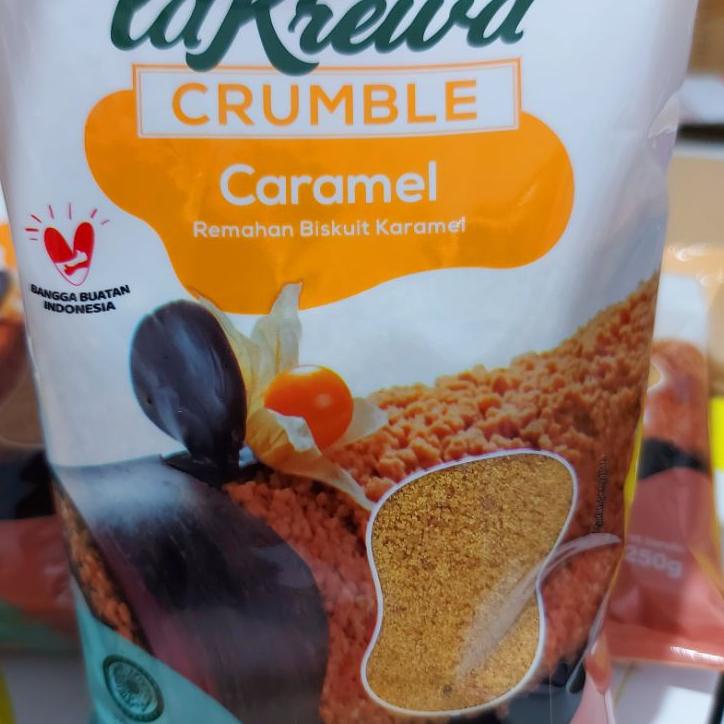 

LA KREIVA COOKIE CRUMB - CRUMBLE TOPPING 250 GRAM KEMASAN PABRIK ン