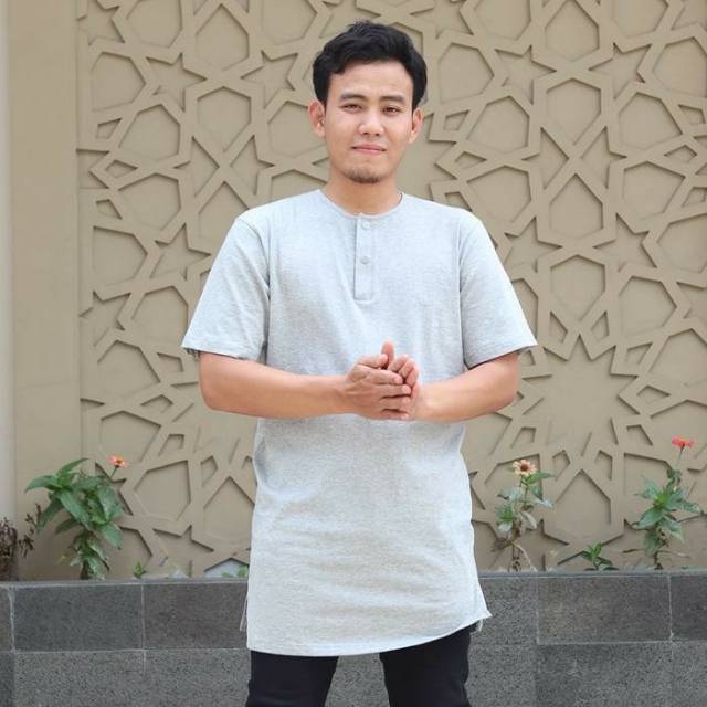 Kaos Kurta / Baju Kaos Kurta / Kurta Polos Pakistan  - KQ BASIC MISTY