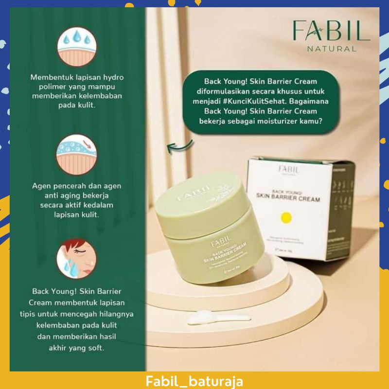 Back Young Skin Barrier Cream