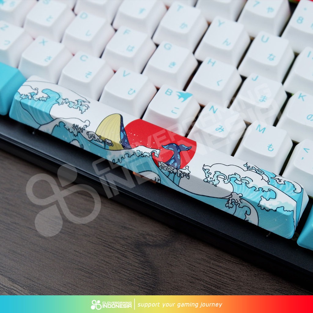 Keycaps Coral Sea Japanese PBT - Mechanical Gaming Keyboard Custom