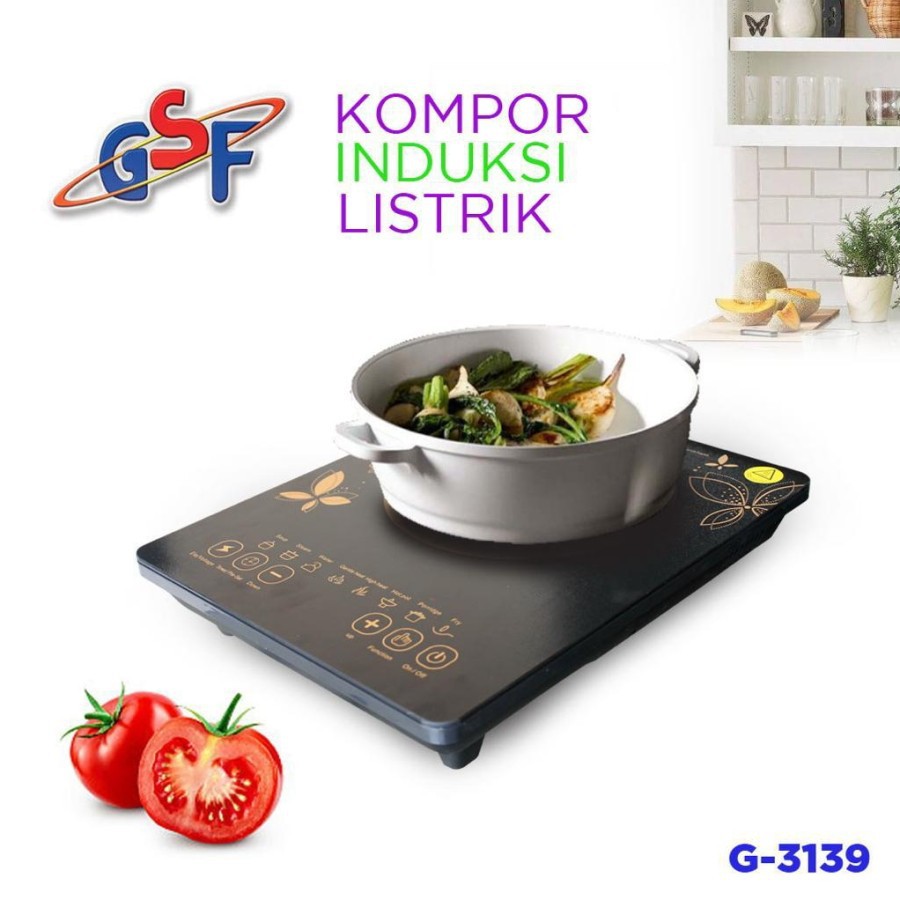 Kompor Induksi Gsf kompor Listrik Induksi 1 Tungku - Induction Cooker 3139