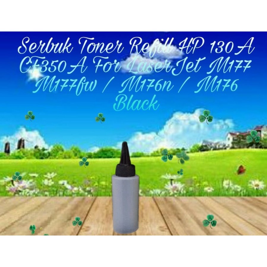 Serbuk Toner Refill 130A M176 M177 M176n M177fw CF350A CF351A CF352A CF353A