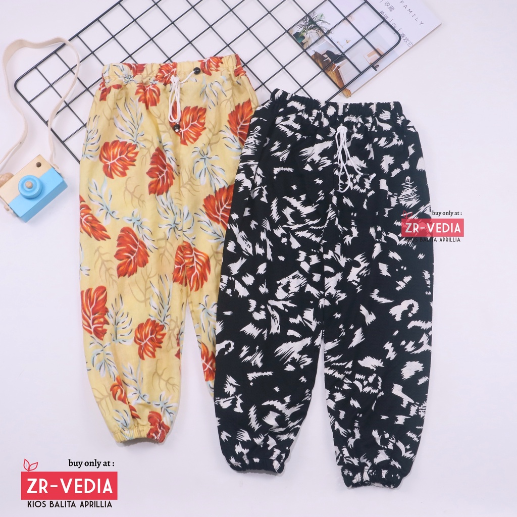 Jogger Anak Perempuan 1-12 Tahun / Joger Cewek Celana Panjang Pants Import Semi Main Harian kiosbalitaaprilia