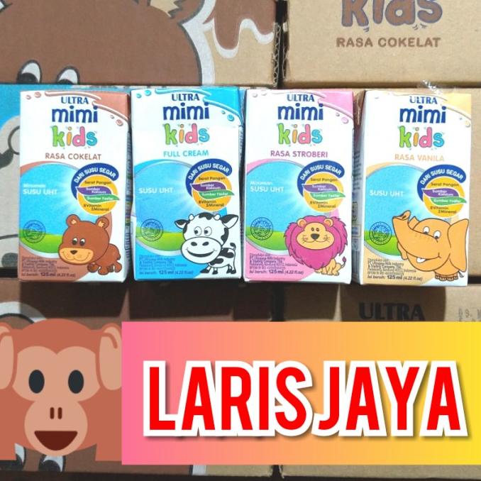 

BISA BAYAR DITEMPAT susu Uht Ultra mimi coklat full cream vanila stroberi 125 ml cokelat - Full