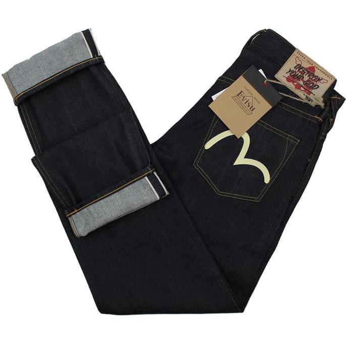 EVISU X D*FACE Collaboration Carrot Cut Denim Selvedge Jeans "HARGA PROMO"
