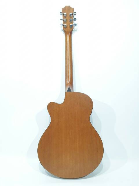 Gitar Akustik Elektrik Merk Cowboy Original Warna Coklat Tipe GWC-38 NS Equalizer Tuner Slim Trusrod