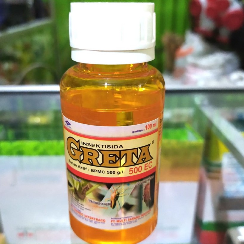 Insektisida GRETA 500 EC Pembasmi Wereng Coklat Walang Sangit Ulat Grayak 100 ml