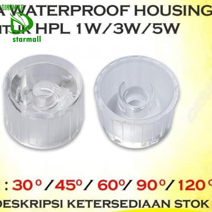 Lensa Hpl 90 Derajat Waterproof Housing 1W-5W Transparan List Pcmelebik54 Segera Dapatkan