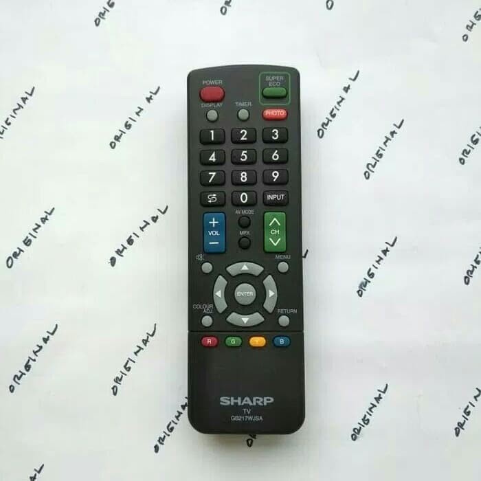 Remote Tv - Promo Remote Tv Sharp Led/Lcd/Tabung Dijamin Original 100%....