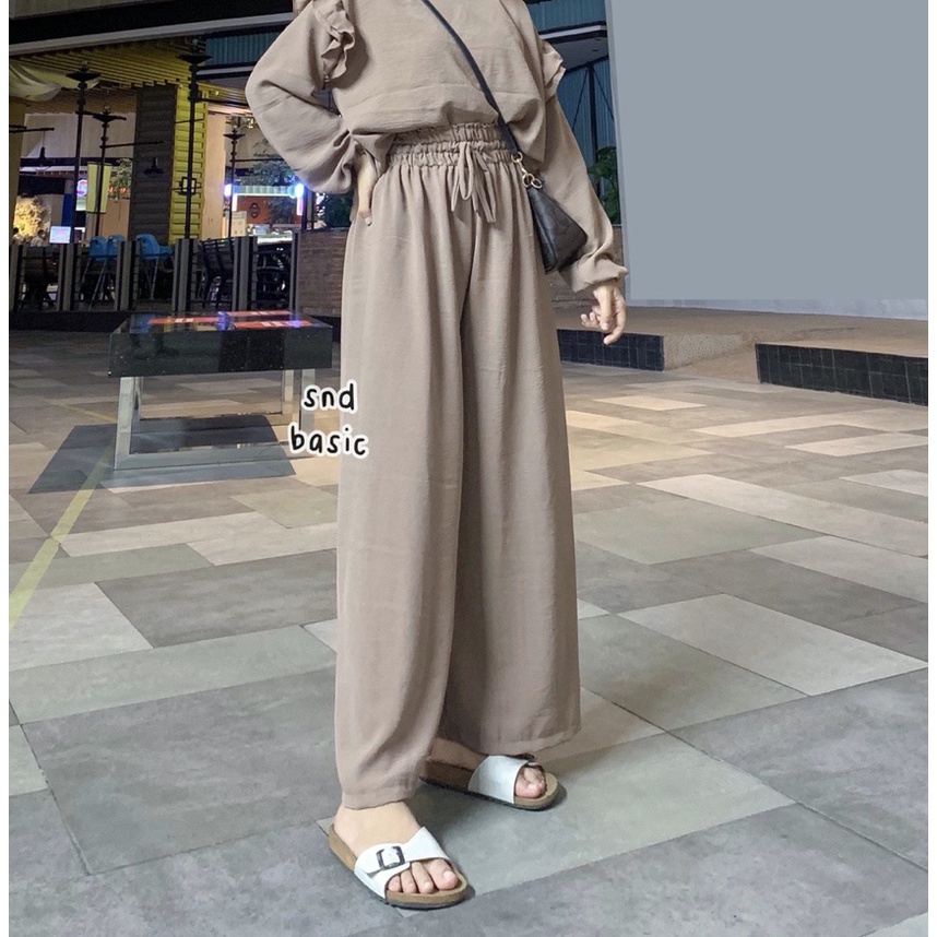 BEFAST - ZRX OOTD Blouse IRUNA / RUBBY AIRFLOW TOP BLOUSE / Pakaian Wanita Terbaru / Atasan Lengan Panjang / Blouse Polos Formal / Fashion Wanita Casual / OOTD Remaja ABG Kekinian / Blouse Crincle