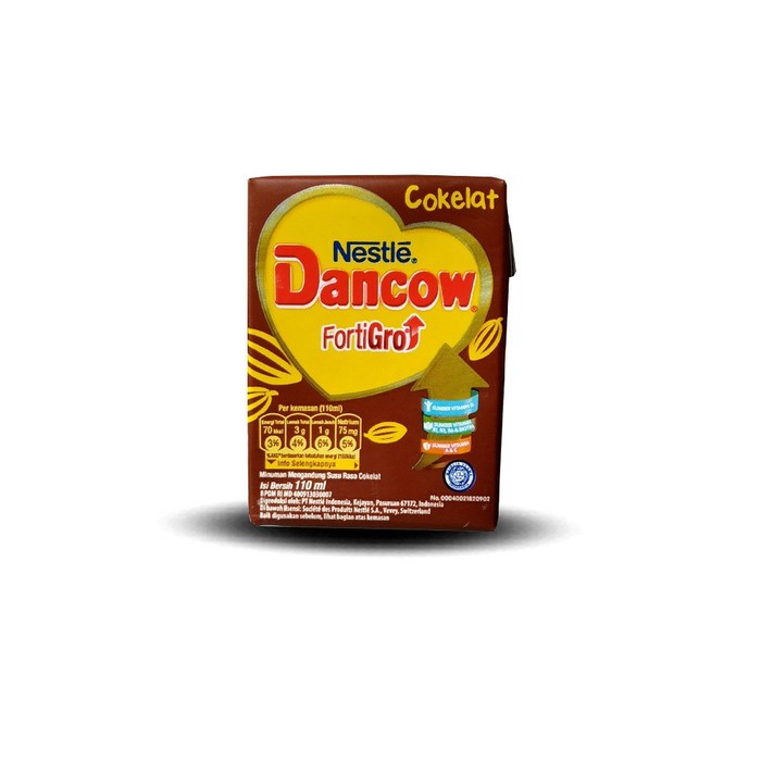 

Nestle Dancow Fortigro Susu UHT Rasa Cokelat 110ml