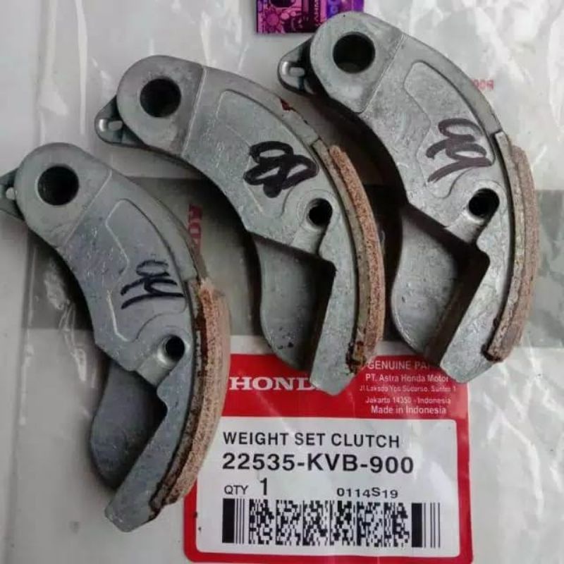 Kampas ganda vario 110 karbu lama KVB