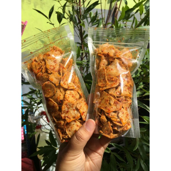 

basreng (baso goreng) nagih 100gram cabe rawit asli produk sendiri
