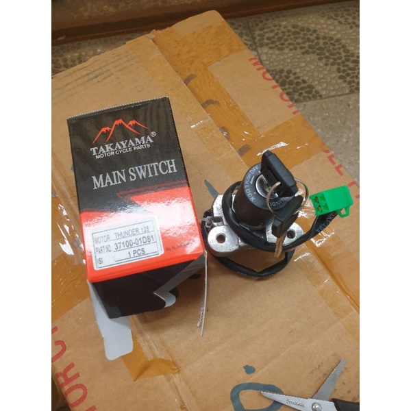 kunci kontak thunder 125 kunci stop kontak thunder125 suzuki thunder 125 original