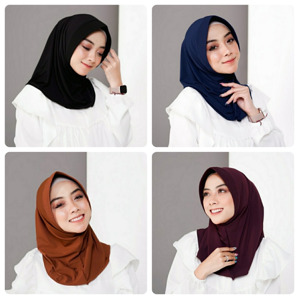 Hijab Instan Jersey Sport