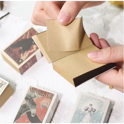 Mini Kraft Paper Book - Bantalan Kertas Kraft Mini (122 sheets)