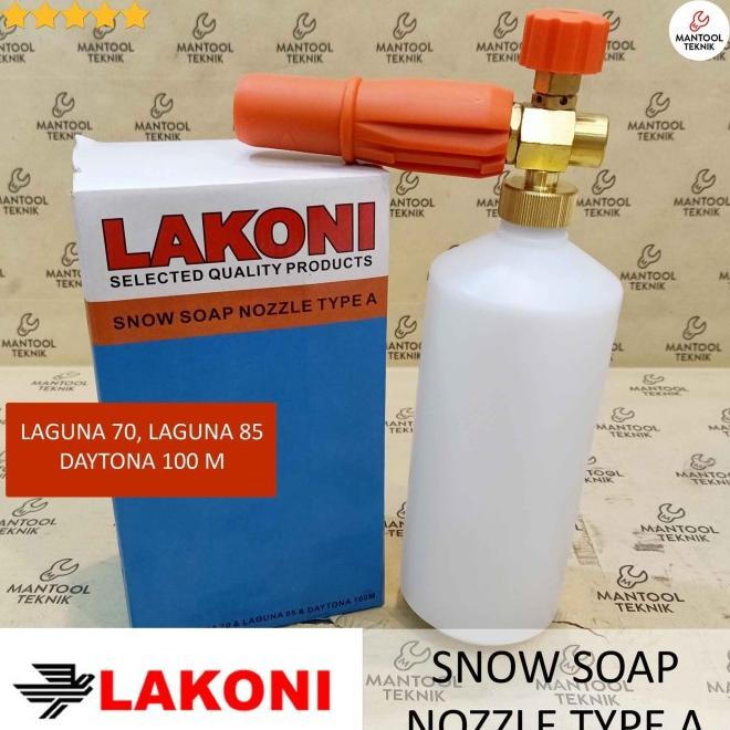 Snow Lance Soap Nozzle Sabun Foam Steam Lakoni Laguna 70 Daytona