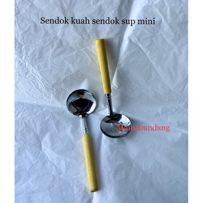 Sendok kuah sendok sup mini