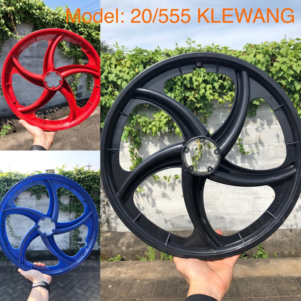 Velg 20 Klewang Plus Alat Komplit Sepeda